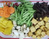 Hình bước làm 1 của món Đậu hũ kho chay