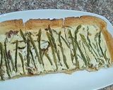 Une image de l'étape 6 de Quiche aux asperges vertes.
