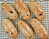 Foto langkah ke 5 dari resep Cranberry Cream Cheese Bread (Metode Poolish).