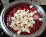 Gyümölcsleves recept fázis 1 fotója