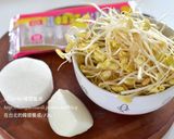 超簡單泡菜黃豆芽湯飯的食譜步驟1照片