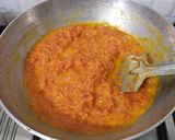 A picture of step 3 of Carrot Halwa Cake.