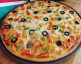 A picture of step 5 of Chicken Tikka Pizza 🍕🍕.