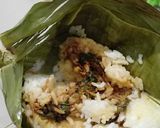 Foto langkah ke 7 dari resep Nasi Bakar Tongkol dan Teri.