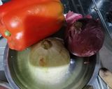 Foto del paso 1 de la receta: Hígados de pollo y puré de de calabacín