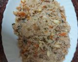 A picture of step 2 of Egg fried rice.