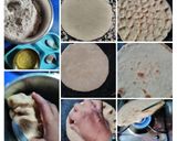 A picture of step 2 of Khuba Roti.