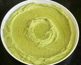 A picture of step 5 of Mediterranean Green Goddess Hummus.