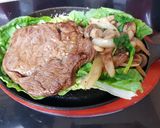 A picture of step 4 of My Sizzling Steak in a BBQ whiskey Sauce. 🤗🤗.