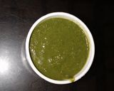 हरी चटनी(hari chutney recipe in hindi) रेसिपी चरण 3 फोटो