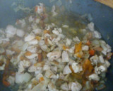Foto del paso 6 de la receta: Cilindros de Calabacín rellenos de pollo y verduras varias