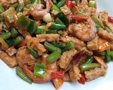Foto langkah ke 4 dari resep Tumis tempe buncis udang.
