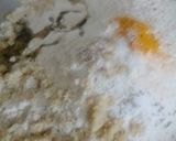 A picture of step 1 of Bafla baati with daal.