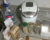 Foto del paso 1 de la receta: Pan espelta en panificadora