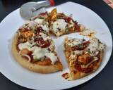 NoOvenBaking paneer pizza recipe step 7 photo