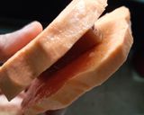 Foto langkah ke 5 dari resep Kue Keranjang Lapis Gembili Goreng Tepung.