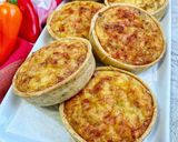 Une image de l'étape 1 de Mini quiche au poulet 🤤.