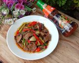 รูปขั้นตอนการทำที่ 5 ของ ตับหมูผัดพริก