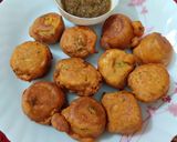 A picture of step 8 of Egg Pakoras.