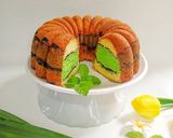 Foto langkah ke 7 dari resep Topo Map Love Cake/Kek Alunan Kasih.