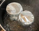 Foto del passaggio 5 della ricetta Budino salato con fungo e gamberetti "chawan mushi" (cucina giapponese🇯🇵😋)