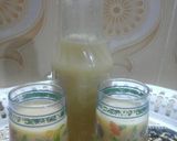 صورة لخطوة 3 من وصفة عصير طبيعي منعش 👌🍌🍑 مانجا موز وخوخ 💞 ما احلى الصيف 😄
