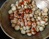 A picture of step 3 of Chatpata Makhana.