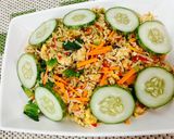 Gambar langkah 7 resipi Nasi Goreng Ayam (R375).