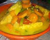 Foto langkah ke 8 dari resep Kari tempe + wortel + buncis.