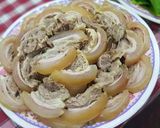 Hình bước làm 2 của món Bê hấp cuốn bánh tráng