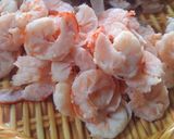 Hình bước làm 2 của món Rau cải cay cuốn tôm thịt