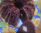 Foto langkah ke 8 dari resep Bolu Kukus Ketan Hitam Keju Lumer.
