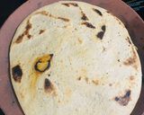 A picture of step 3 of Jowar rotla.