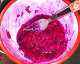 Foto langkah ke 2 dari resep Klepon Buah Naga.