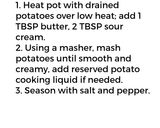 A picture of step 4 of CHEESY MUSHROOM CHICKEN with mashed potatoes & roasted carrots.