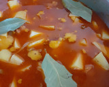 Foto del paso 7 de la receta: Patatas guisadas con champiñón y choriceta