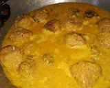 A picture of step 4 of Jackfruit kofta Curry.