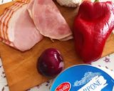 Spenótos tekercs, zöldséges, sajtkrémmel töltve recept fázis 4 fotója