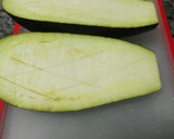 Foto del paso 1 de la receta: Berenjenas rellenas con tofu ahumado