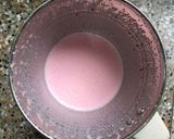 A picture of step 3 of Rich Rose Milk.