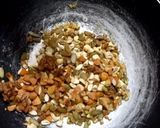 A picture of step 1 of Pumpkin dates burfi (sugar free).