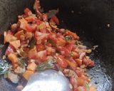 A picture of step 4 of Italian Upma- a tasty veggie blast.