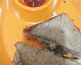 ऑमलेट सैंडविच (Omelette sandwich recipe in Hindi) रेसिपी चरण 4 फोटो