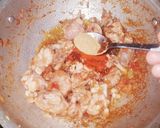 A picture of step 8 of Chicken salna.