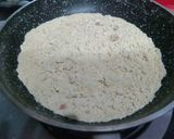 A picture of step 1 of Besan Bhurji.#anniversary.. Post 30.