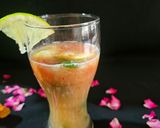 A picture of step 3 of Sweet lime plum mojito.