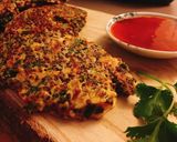 Foto del paso 9 de la receta Tortillitas de kale y quinoa thai