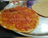 A picture of step 2 of Whole wheat thin crust cheese corn pizza.
