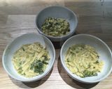 A picture of step 8 of Vegan mac and “cheese”.