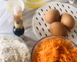 A picture of step 1 of Carrot cake.